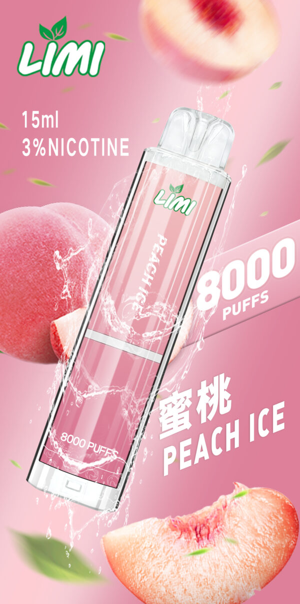 【LIMI】發光抛棄式電子煙 8000口辣妹發光棒 | 現貨供應